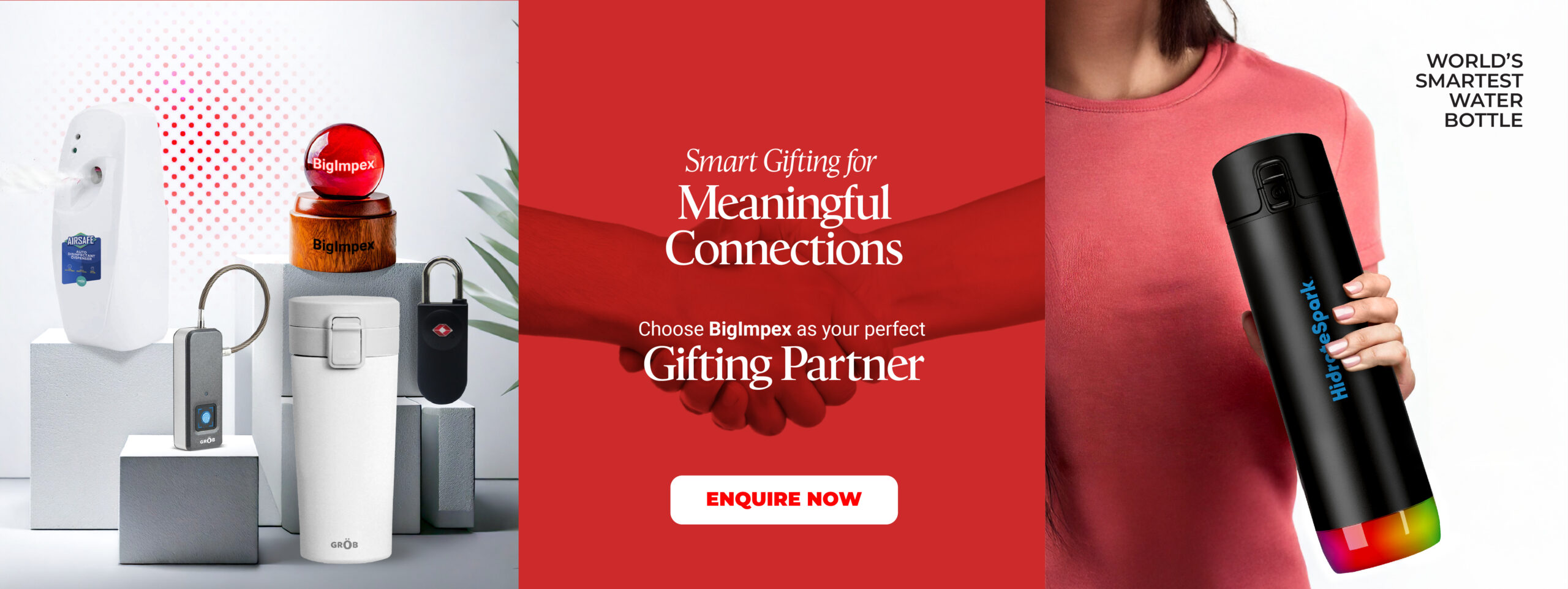 Smart gifting for meaningful connections and positions BigImpex as a gifting partner.